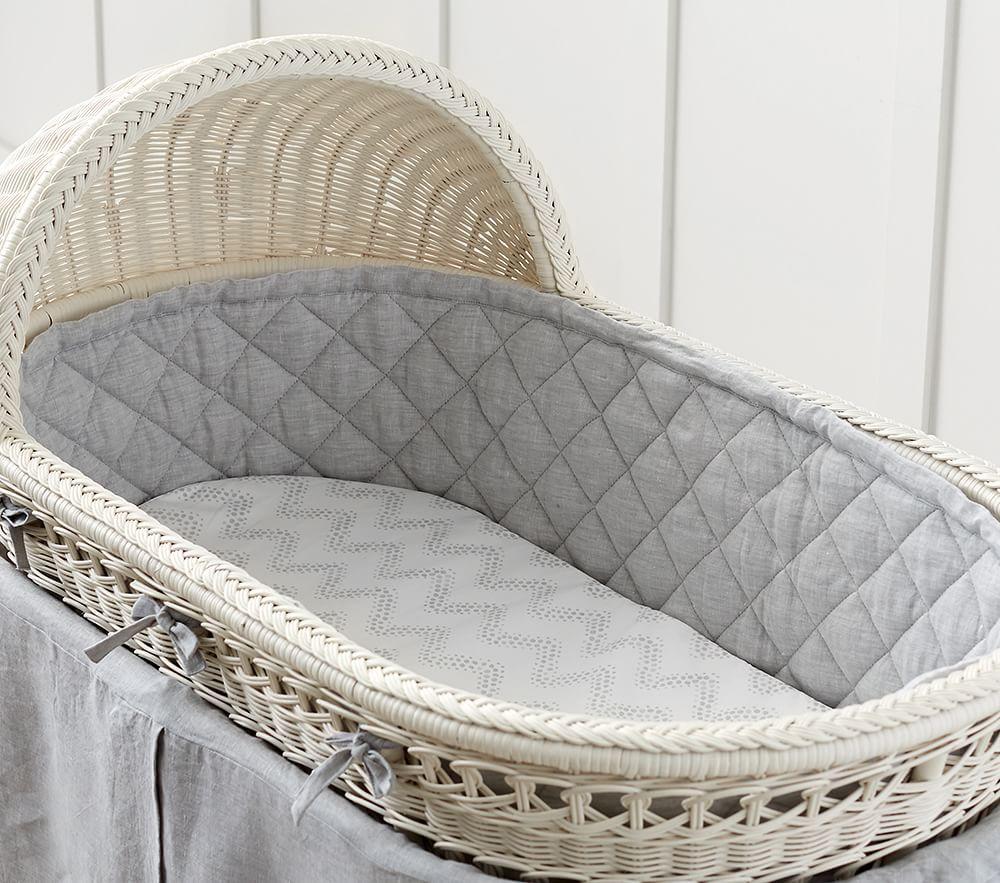 Bassinet & Mattress Pad Set